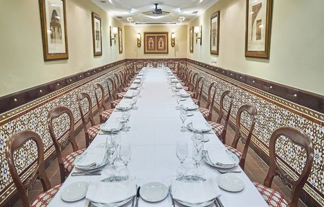 Salón Azul - Restaurante El Faro de Cádiz